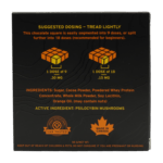 Room 920 - Mushroom Chocolate Bar - Milk Chocolate Orange - 3 grams | Shrooms Edibles Online Canada