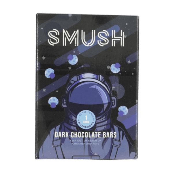 SMUSH - Dark Chocolate Bar | Shrooms Edibles Online Canada