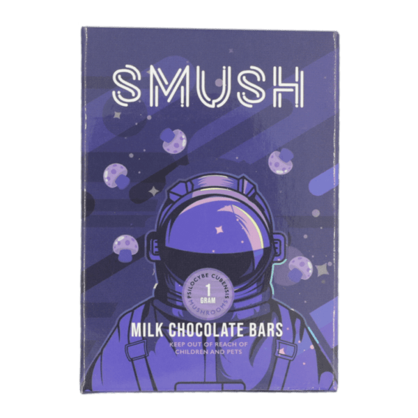 SMUSH - Milk Chocolate Bar | Shrooms Edibles Online Canada