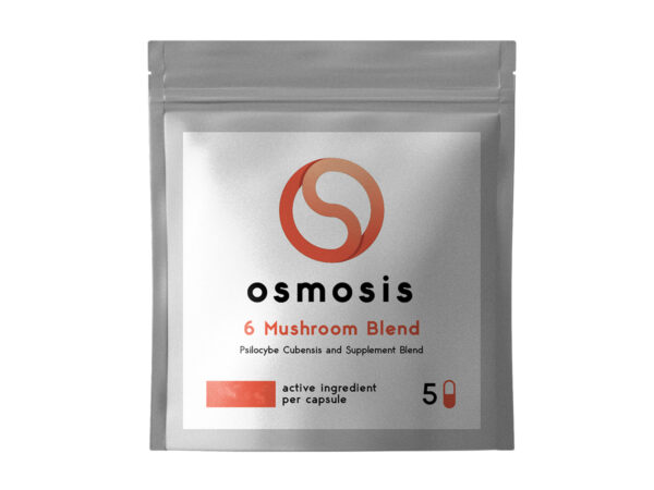 Osmosis 6 Mushroom Blend (5 Capsule Bags) | Shrooms Edibles Online Canada