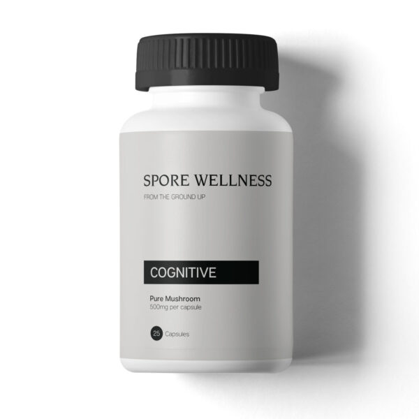 Spore Wellness - Microdose Capsules - Cognitive - 25 Capsules (500mg per cap) | Shrooms Edibles Online Canada