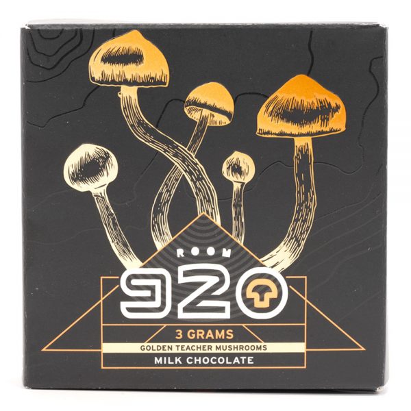 Room 920 – Mushroom Chocolate Bar - Milk Chocolate - 3 Grams | Shrooms Edibles Online Canada