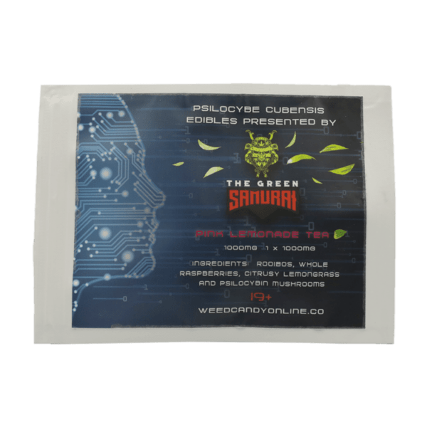 The Green Samurai - Pink Lemonade Tea - 1000mg | Shrooms Edibles Online Canada