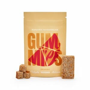 Euphoria Psychedelics – Orange Gummy 1000mg | Shrooms Edibles Online Canada
