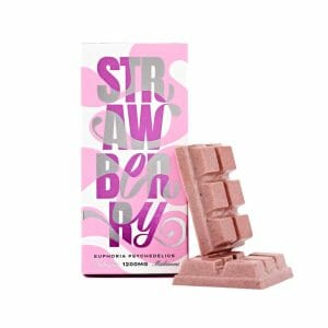 Euphoria Psychedelics –  Strawberry Swirl 1200mg | Shrooms Edibles Online Canada