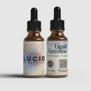 Lucid Supply Co. - LSD 25 Liquid Solution - 465μg - (15.5μg/ml) | Shrooms Edibles Online Canada