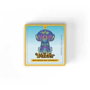 Wonder - Blue Meanies Chocolate Bar - Milk Chocolate | Shrooms Edibles Online Canada