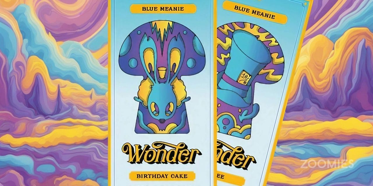 Wonder - Blue Meanies Chocolate Bar - Milk Chocolate | Shrooms Edibles Online Canada