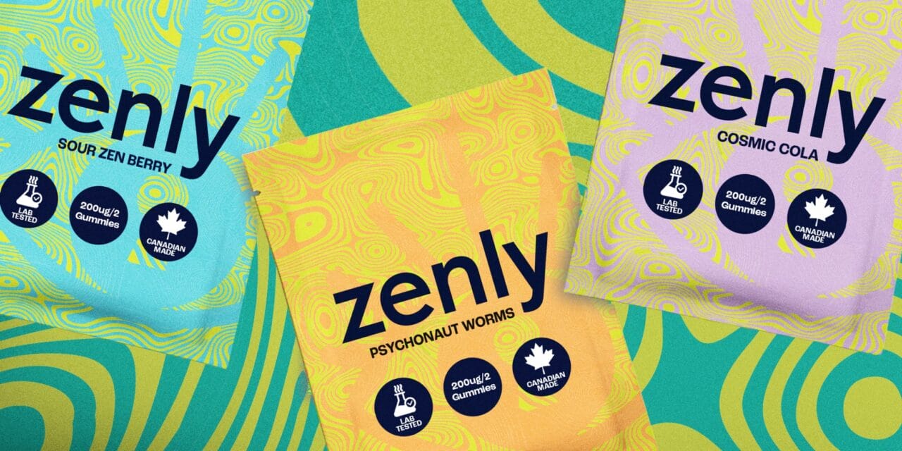 Zenly - LSD Gel Tabs - 600ug (100ug per tab) | Shrooms Edibles Online Canada